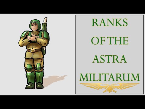 Ranks of the Astra Militarum (Warhammer 40k Lore)