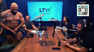 JULIO BALESTRIN SACA A PEITA AO VIVO NO FLOW