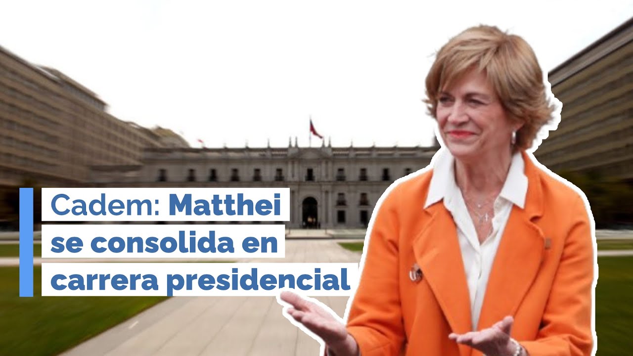 Cadem: MATTHEI se consolida en carrera presidencial