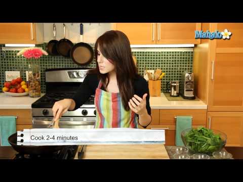 How to Make Sautéed Spinach with Shallots