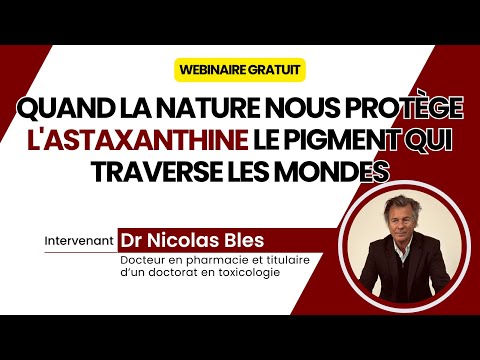 Miniature du webinaire sur l’astaxanthine