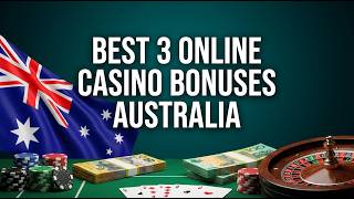 Best 3 Online Casino Bonuses Australia 2026 | Wager-Free Spins Included