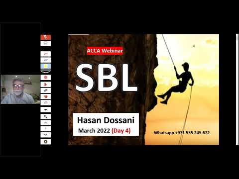 ACCA P2P Exam Webinar - Strategic Business Leadership (SBL) - Session March 2022 - Lecture 4