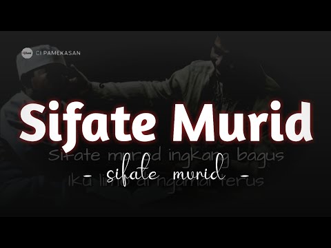 Sifate Murid Ingkang Bagus Lirik Syair Jawa