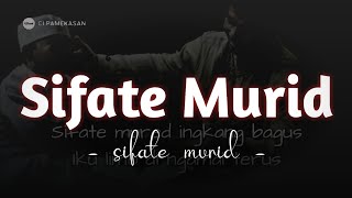 Download lagu Sifate Murid Ingkang Bagus Lirik Syair Jawa mp3 Download lagu Sifate Murid Ingkang Bagus Lirik Syair Jawa mp3