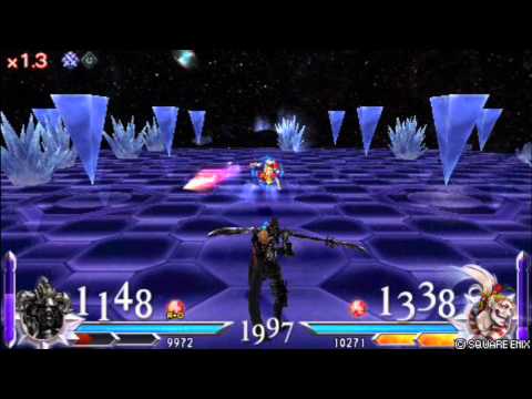 [Dissidia 012 Online] Gabranth[Jet] vs Kefka[Truth] M1, M2, M3