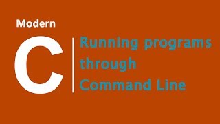 How to run C program using command prompt (Windows)