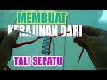 Idola Membuat Kerajinan Dari Tali Sepatu, Video Cemerlang!