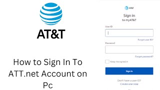 How to Login AT&T Sign In to ATT | ATT.net Sign in | Log into myAT&T online