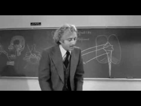 El jovencito frankenstein  escena del escalpelo