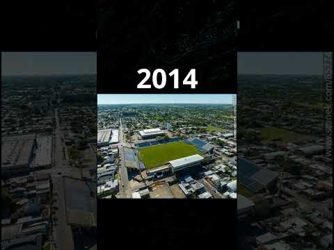 evolucion del estadio parque artigas de paysandu 1995-2026