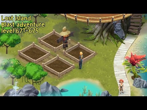 ✅[퍼즐] 미스터리 아일랜드 : 모험의 시작 [Lost island level 671-675]