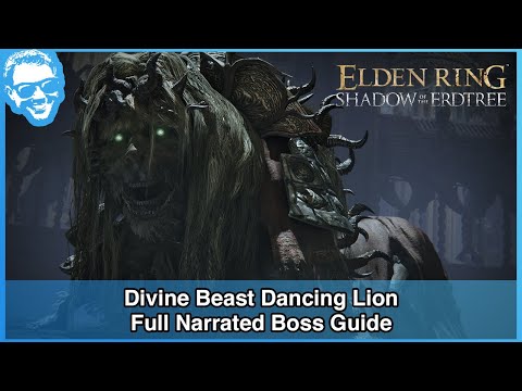 Divine Beast Dancing Lion - Full Narrated Boss Guide - Elden Ring [4k HDR]
