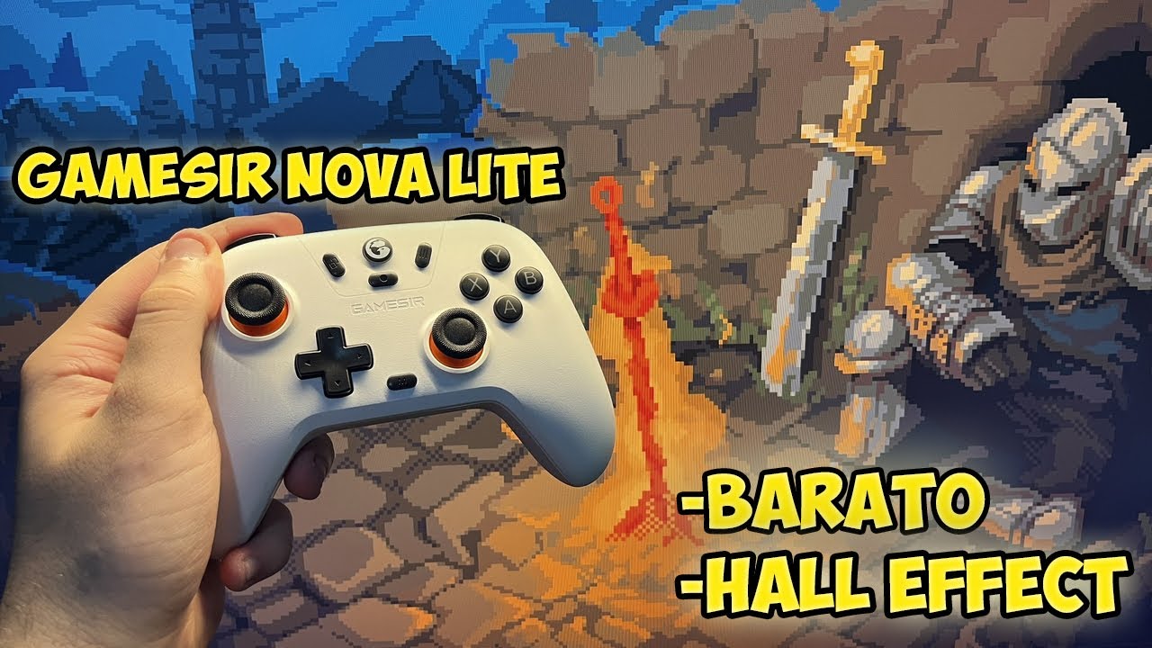 Um controle de 80 reais com Hall Effect? GAMESIR NOVA LITE | Unboxing