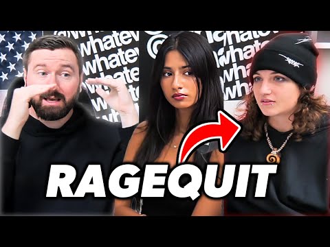 Hater RUNS AWAY From Debate on Whatever Podcast!