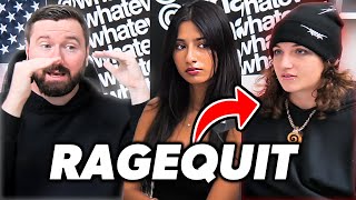 Hater RUNS AWAY From Debate on Whatever Podcast!