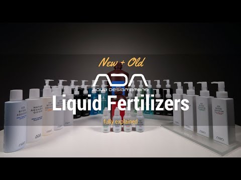 ADA new and old Liquid fertilizers  - ADA Basics series - English
