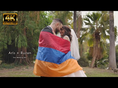 Aris + Ruzan's Wedding 4K UHD Highlights at Palladio hall st Gregory Church and Arboretum park