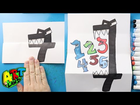How to Draw a Number Lore Surprise Fold