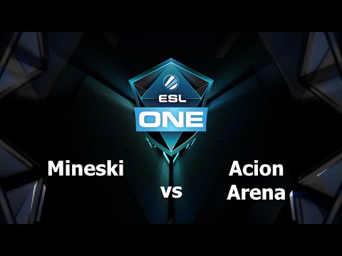 Mineski vs Acion Arena Game 1 - ESL One Manila PH - @LyricalDota @RyuUboruZDota