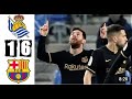 Real Sociedad Vs Barcelona 1-6 Full Match Highlights & All Goals 21/03/21