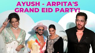 Kangana Ranaut, Salman Khan, Ranveer, Deepika & many more celebs at Ayush - Arpita's Eid Party