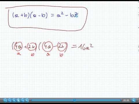 Wzory skróconego mnożenia - Matematyka Szkoła Podstawowa i Gimnazjum
