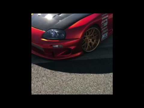 R35 skyline and v12 Toyota Supra