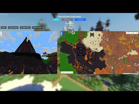 Hermitcraft Geoguessr with Scar & Grian!