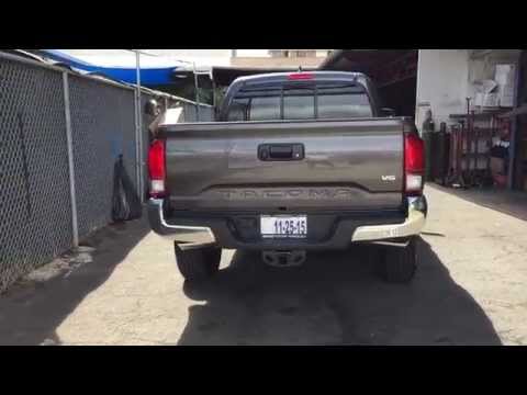 2016 Toyota Tacoma Flowmaster 40 Series Delta Flow Startup and Idle