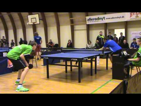 140104 ØM 2 Mandshold, Jesper Ravn - Martin Jakobsen