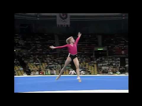 TC GDR 1988 Olympics   Gabriele Fahnrich FX 9 625