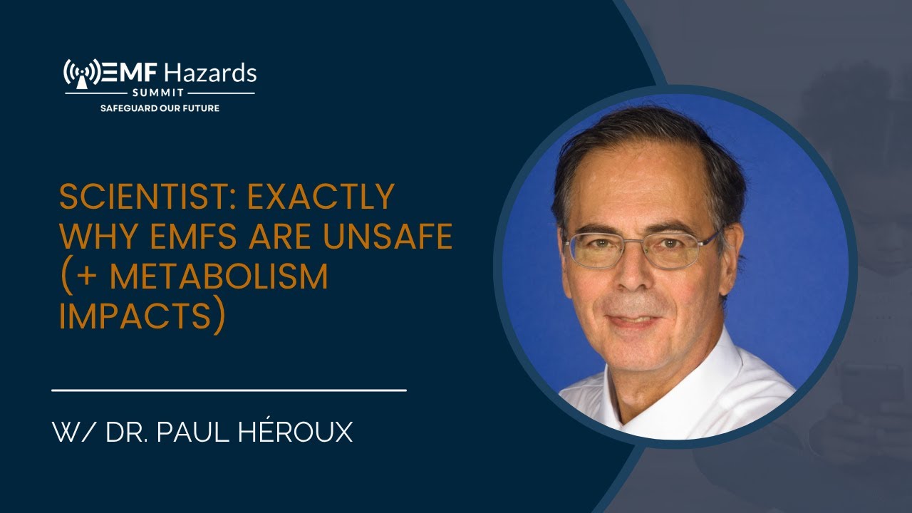 <span class="numbers">5</span> Scientist: Exactly Why EMFs Are Unsafe (+Metabolism Impacts) - Dr. Paul Héroux