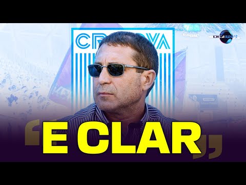 ”Atuul e de partea noastră”. E convins că Universitatea Craiova va câștiga titlul în acest sezon