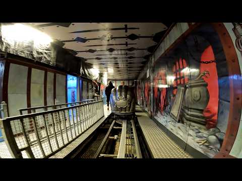 Mack Rides Ghost Train Darkride Daemonium (Blume) Prater Wien Vienna 2025 POV Onride