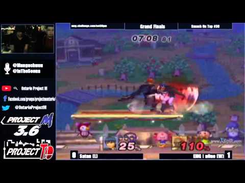 Smash On Tap #30 - Satan (Marth) vs EMG | n0ne (Falcon, Ganondorf) - Grand FInals
