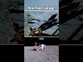 Footage from Indian Moon Landing and 1972 Apollo Moon Landing