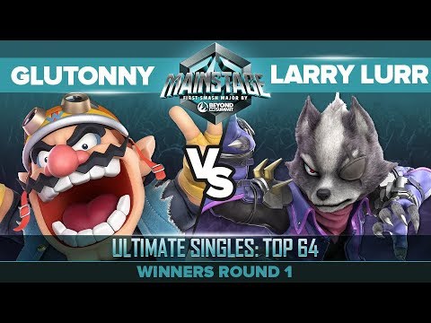 Glutonny vs Larry Lurr - Winners' Round 1: Ultimate Singles Top 64 - Mainstage | Wario vs Wolf