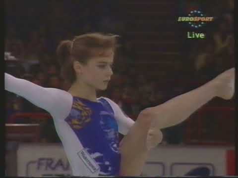Henrietta Onodi (HUN) - Worlds 1992 - Floor Exercise Final