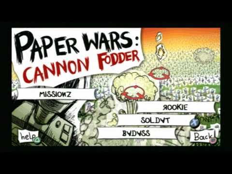 Paper Wars : Cannon Fodder Playstation 3