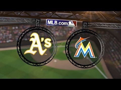 6/27/14: A's rally in 9th to defeat Marlins