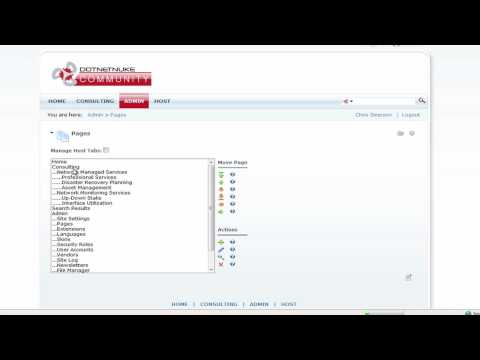 Episode 9 : A Free Subnavigation Module for DotNetNuke 4/5