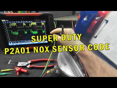 SUPER DUTY P2A01 NOX SENSOR CODE