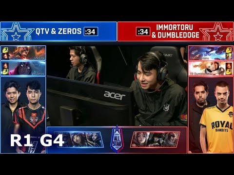 QTV & Zeros vs Immortoru & DumbleDoge 2v2 | 2018 All-Star Las Vegas | VN QTZ vs TR DumbleToru