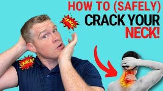 How To SAFELY Crack Your Own Neck (Loud Cracks!)