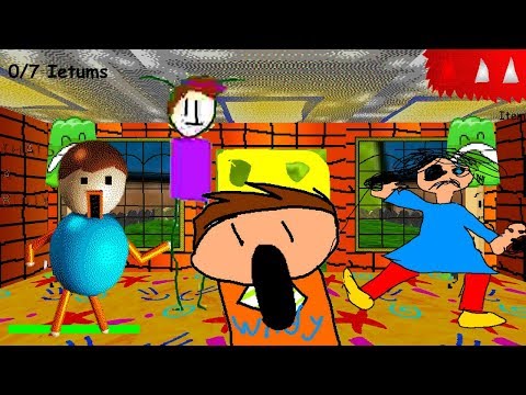 Wildy's Bsasicses in Ecucatnorn an lerning V6 - Baldi's Basics Mod