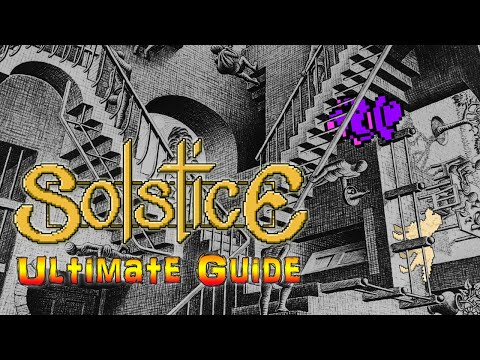 #Solstice Solstice: The Quest for the Staff of Demnos NES -ULTIMATE GUIDE-ALL Items, ALL Rooms, 100%
