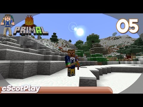 PRIMAL Minecraft w/ cScot : Ep 05 – Fortune V Bronze Pickaxe – Let’s Play