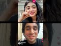 Sehar Khan & Hamza Sohail Full Instagram Live #seharkhan #trending #hamzasohail #farmeed #fairytale