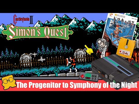 Simon’s Quest BEAT Symphony of the Night! Castlevania II and the Advent of Metroidvania on NES!